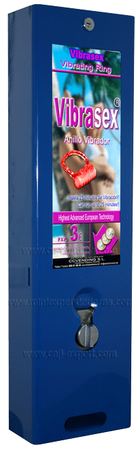 MAQUINAS EXPENDEDORAS Preservativos, Aros o Anillos Vibradores, Tangas, kit de Higiene Femenino, Luminosos, Multifrutas, Nature, Vibrasex, Lubricante intimo, Alcotest Alcoholimetro,